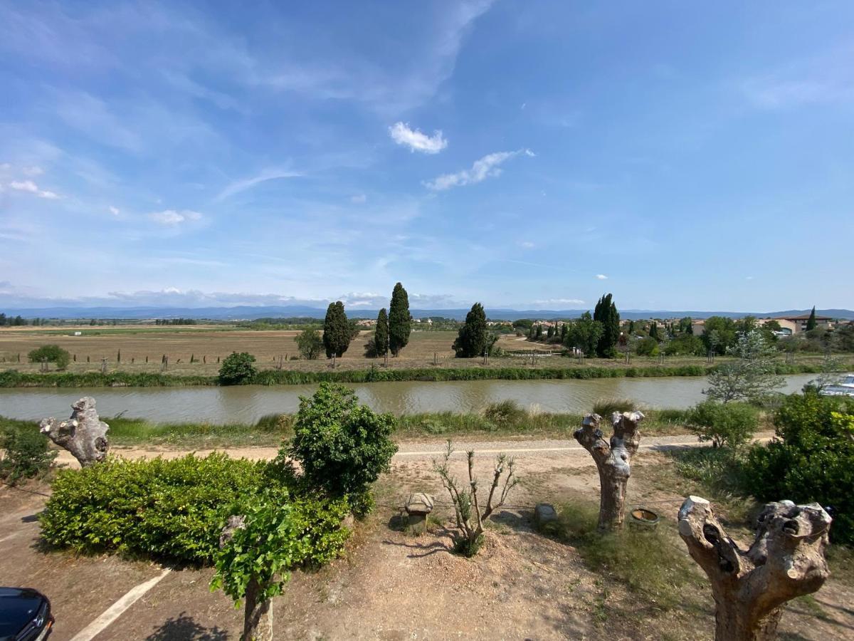 Maison, Canal Du Midi Piscine Homps  Ngoại thất bức ảnh