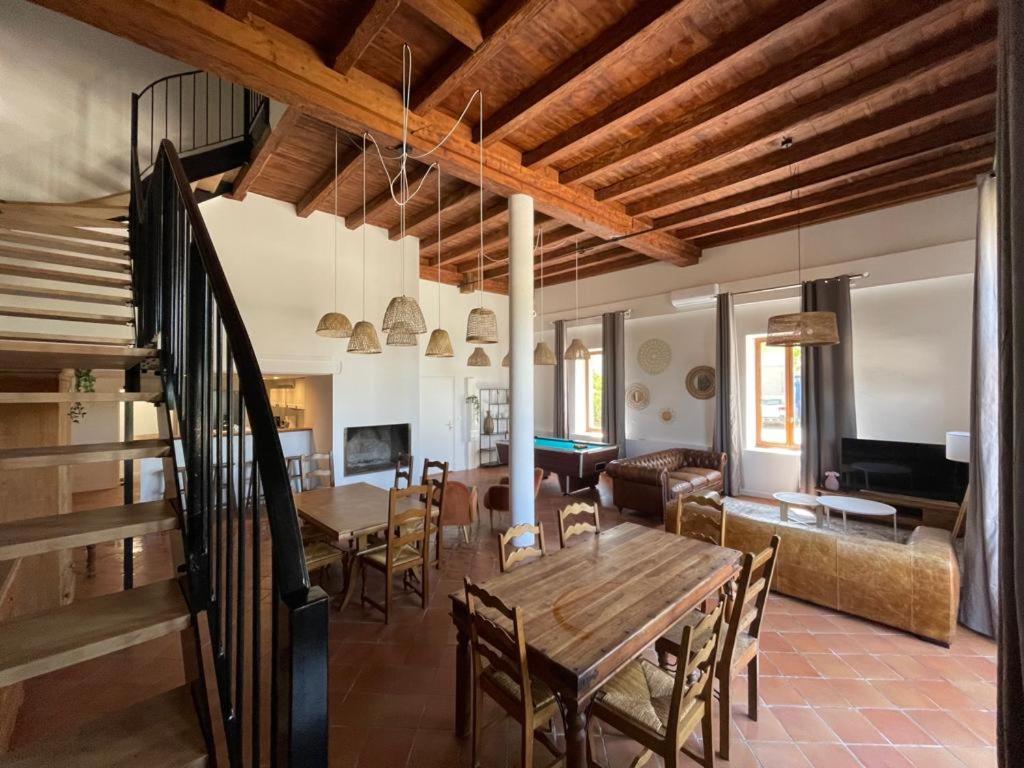 Maison, Canal Du Midi Piscine Homps  Ngoại thất bức ảnh
