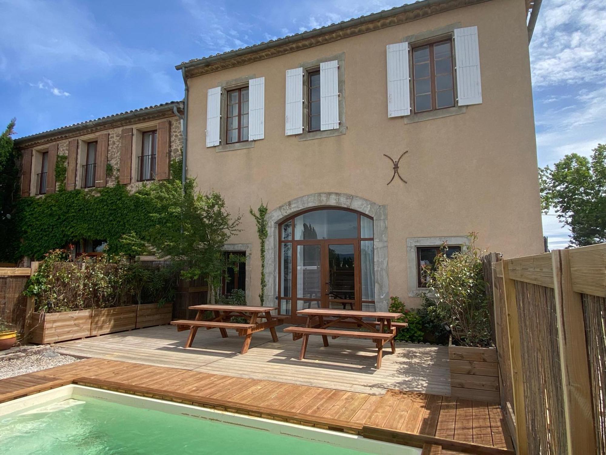 Maison, Canal Du Midi Piscine Homps  Ngoại thất bức ảnh