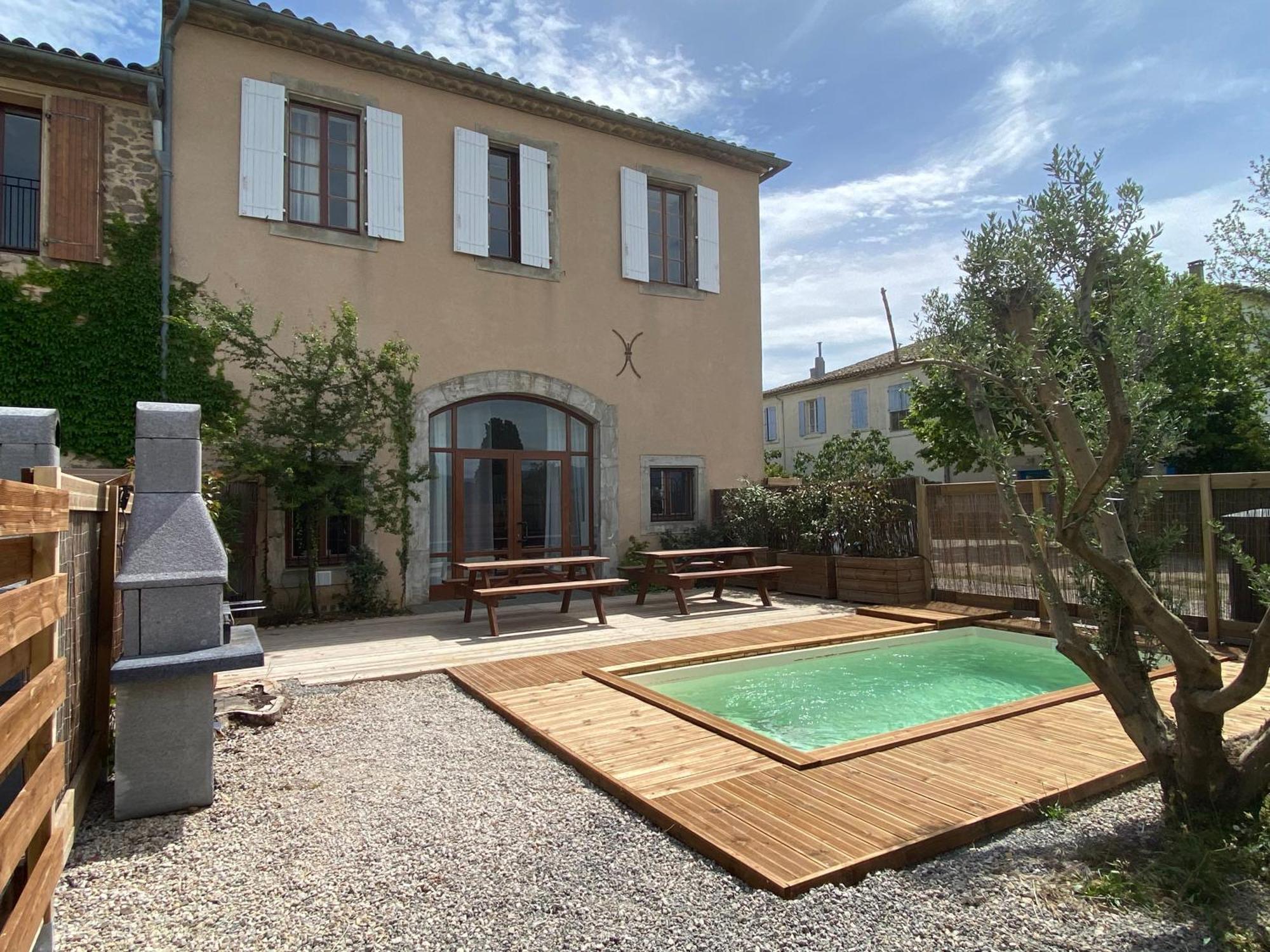 Maison, Canal Du Midi Piscine Homps  Ngoại thất bức ảnh